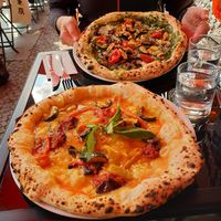 Vegan pizzas at Spaccanapoli Nr. 12 in Berlin