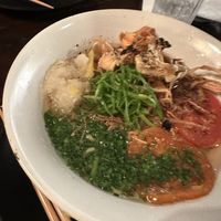 Vegan ramenn  at Mensho in Oakland