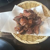 Vegan mushrooms  at Mensho in Oakland