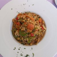 Artha risotto at Artha in Porec