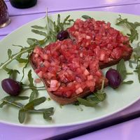 Bruschetta at Artha in Porec