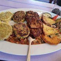 Veggie platter for 2 at Artha in Porec