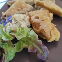 Tofu tempura at Artha in Porec