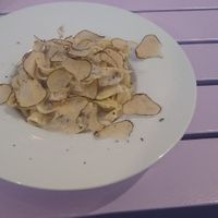 Truffle pasta at Artha in Porec