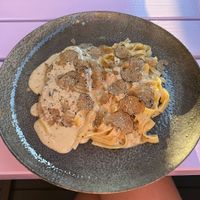 Fu with truffles and tagliatelle    at Artha in Porec