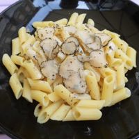 Gluten Free Pasta with Truffels at Artha in Porec