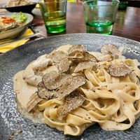 Pasta with Truffles and Fu  at Artha in Porec