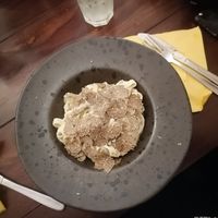 Fu and tagliatelle with truffels at Artha in Porec