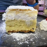 The best vegan krempita ever  at Artha in Porec