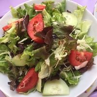 Seasonal salad at Artha in Porec