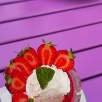 Panna Cotta at Artha in Porec