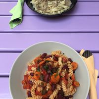 pasta at Artha in Porec