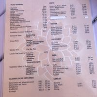 German drinks Menu  at Artha in Porec