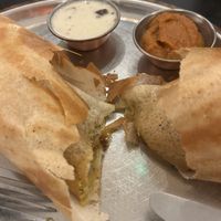 Masala dosa  at Hungamaa in Manchester