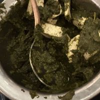 Tofu & spinach dish   at Hungamaa in Manchester