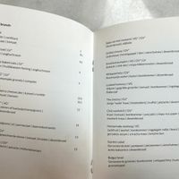 Menu  at June  in Tilburg
