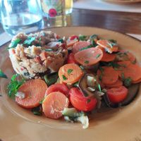 Alheira vegan at Beer's in Coimbra