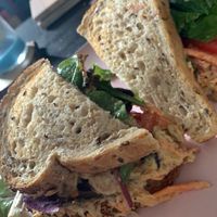 Chicken Salad Sandwich 🖤 at Red Hook Coffee and Tea in Philadelphia