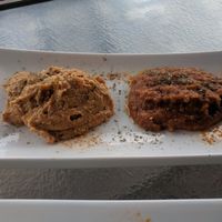 Freshly made hummus and baba ganoush at Elita - temporarily closed in Canmore