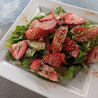 Fresh Thai salad at Elita - temporarily closed in Canmore