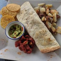 Vegan enchilada at Elita - temporarily closed in Canmore