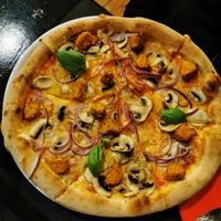 Pizza at Ca La Mora Italian Restaurant in Barao De Sao Joao