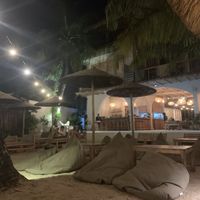 Seating options  at La Playa  in Dikwella