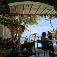 Restaurant at La Playa  in Dikwella