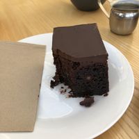 Mudcake  at Rata Cafe in Wellington