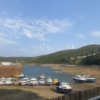 View  at Bonne Nuit Beach Cafe in Jersey