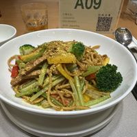 Spaghetti with vegetables  at Jingyuefang Vegetarian -  静悦坊素食 惠恒大楼店 in Shenzhen