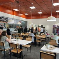 Bibibop - sit down space inside   at BIBIBOP in Dayton