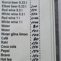  at Vojsava Restaurant in Gjirokaster