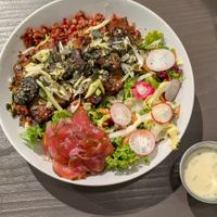 Proteinka skleda #Veganuary at Grashka Deli in Ljubljana