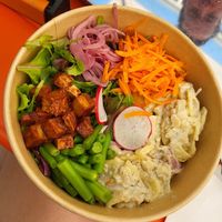 Tofu Bowl at Grashka Deli in Ljubljana