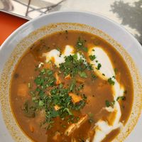 Lentil Stew at Grashka Deli in Ljubljana
