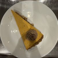 Pumpkin cake  at Grashka Deli in Ljubljana