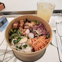 Tofu Bowl at Grashka Deli in Ljubljana