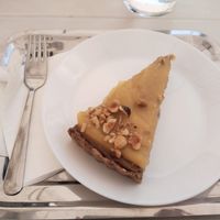 Haselnuss Kuchen at Grashka Deli in Ljubljana