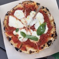 Pizza  at Grashka Deli in Ljubljana