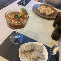 Prawn cocktail  at Grashka Deli in Ljubljana