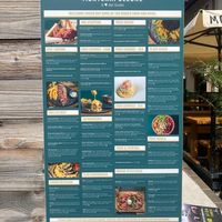 Menu at Montenapoleone Asiago in Asiago