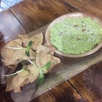 guacamole at La Senda Restaurante in Playa Del Carmen