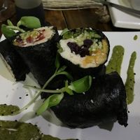Sushi Rolls at La Senda Restaurante in Playa Del Carmen