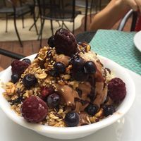 Cacao bowl at La Senda Restaurante in Playa Del Carmen