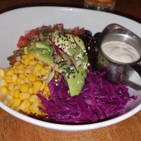 Delicious bowl at La Senda Restaurante in Playa Del Carmen