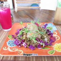 Asian inspired special of the day at La Senda Restaurante in Playa Del Carmen
