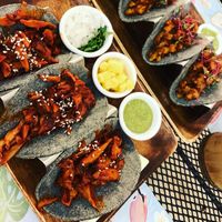 Tacos at La Senda Restaurante in Playa Del Carmen