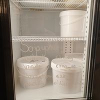 Soy yogurts, tofu  tempeh, miso at Puur & Loos in Utrecht