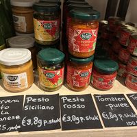 Italian goodies  at Puur & Loos in Utrecht